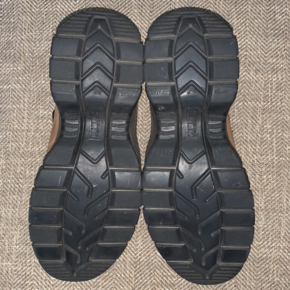 EUC Worx/Red Wing Steel Toed Shoes Size 8.5WW. - Picture 5 of 10